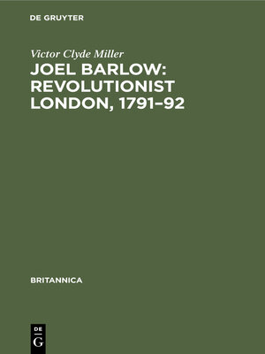cover image of Joel Barlow